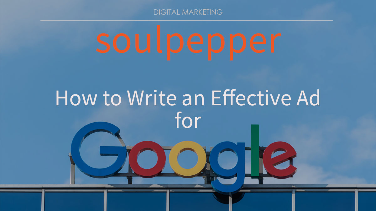 how to write google ads